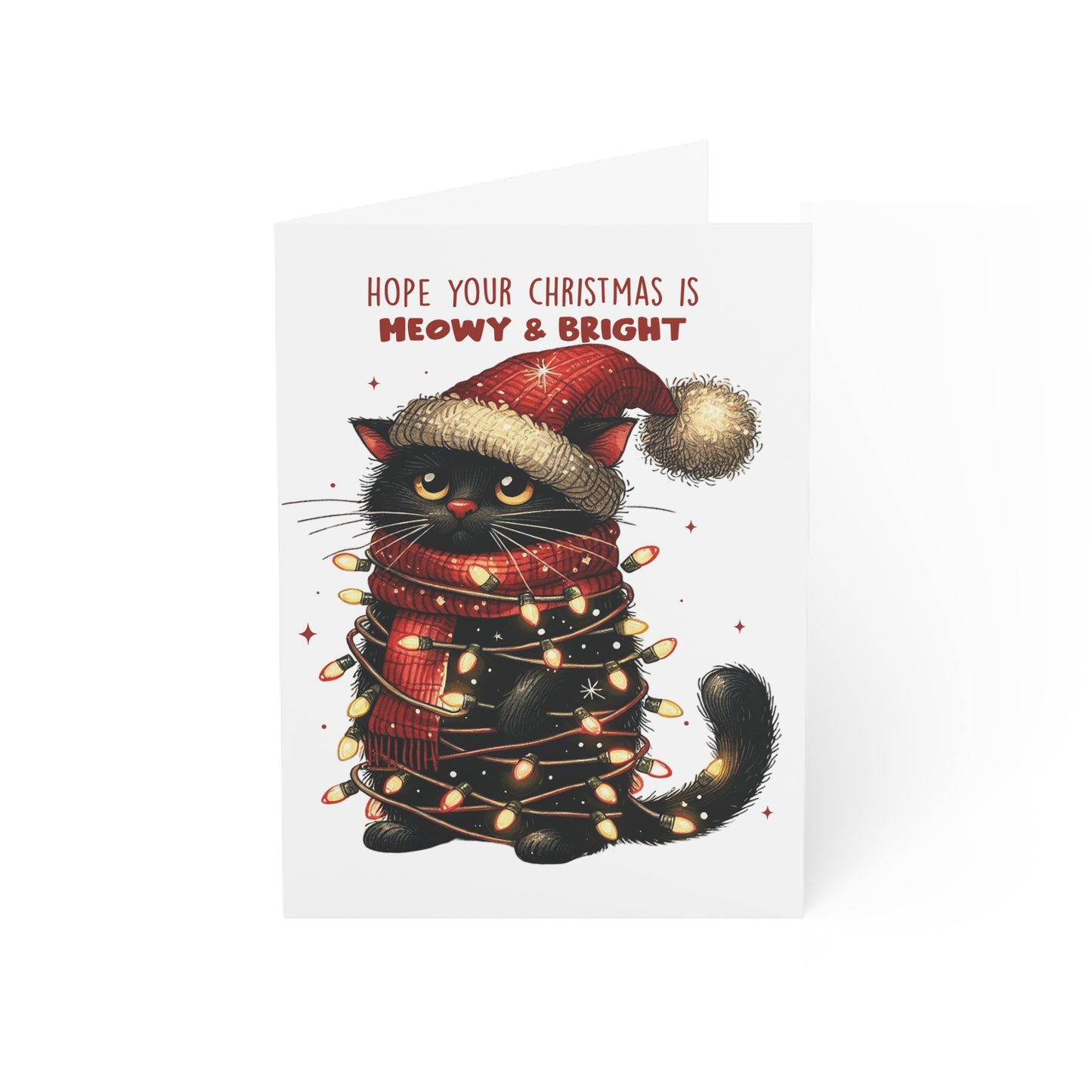 Meowy & Bright Christmas Cards