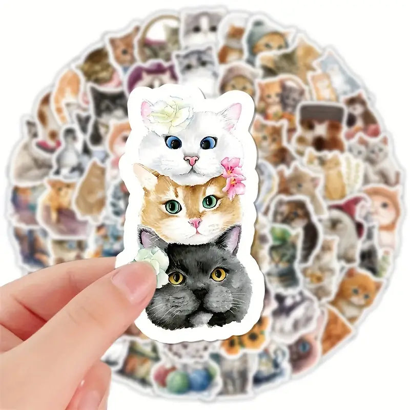 103 Cute Cat Stickers