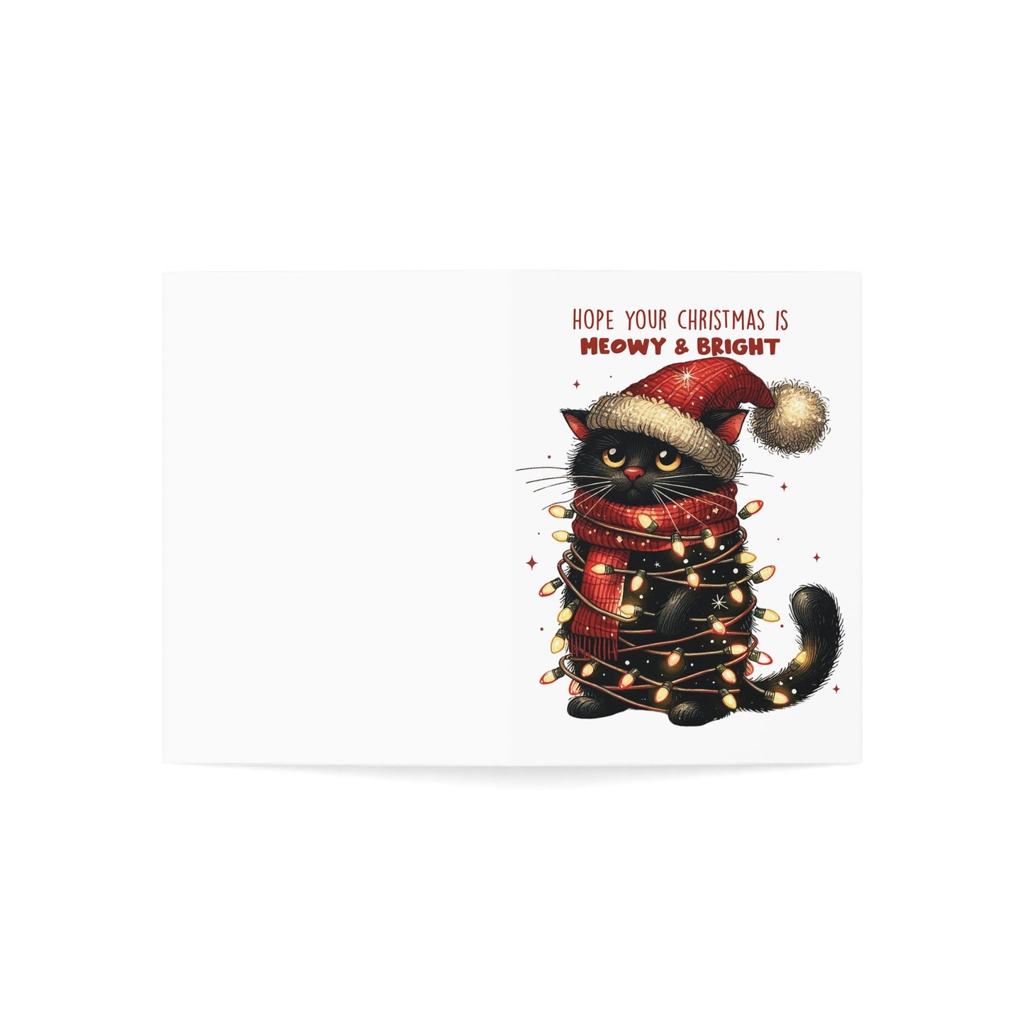 Meowy & Bright Christmas Cards