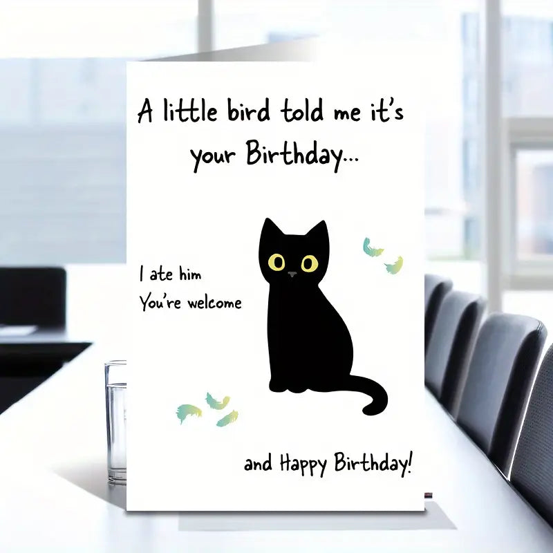 A Lil Bird Birthday Card