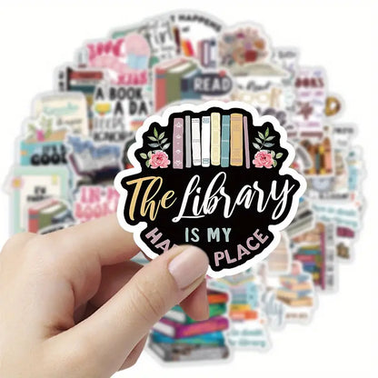 50 Bookish Stickers