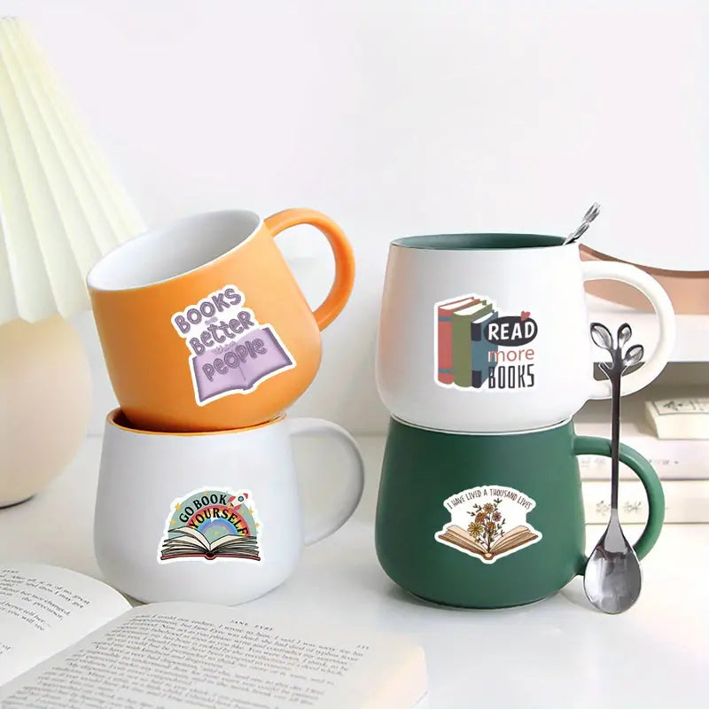 50 Bookish Stickers