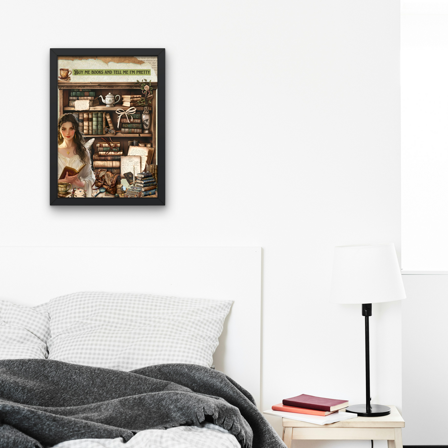 Enchanted Library Art Poster®