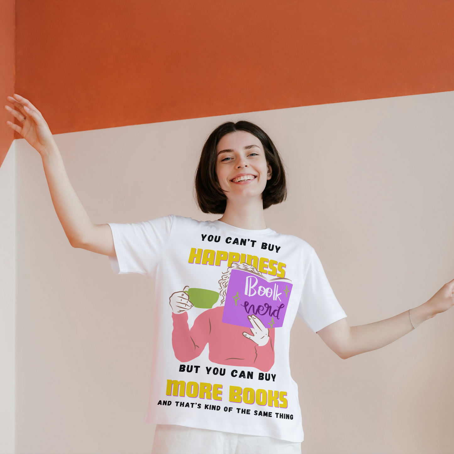 Book Nerd Delight Tee