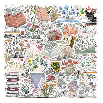 50 Enchanting Book Stickers