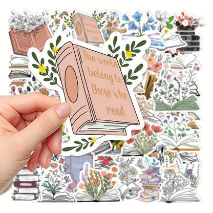 50 Enchanting Book Stickers