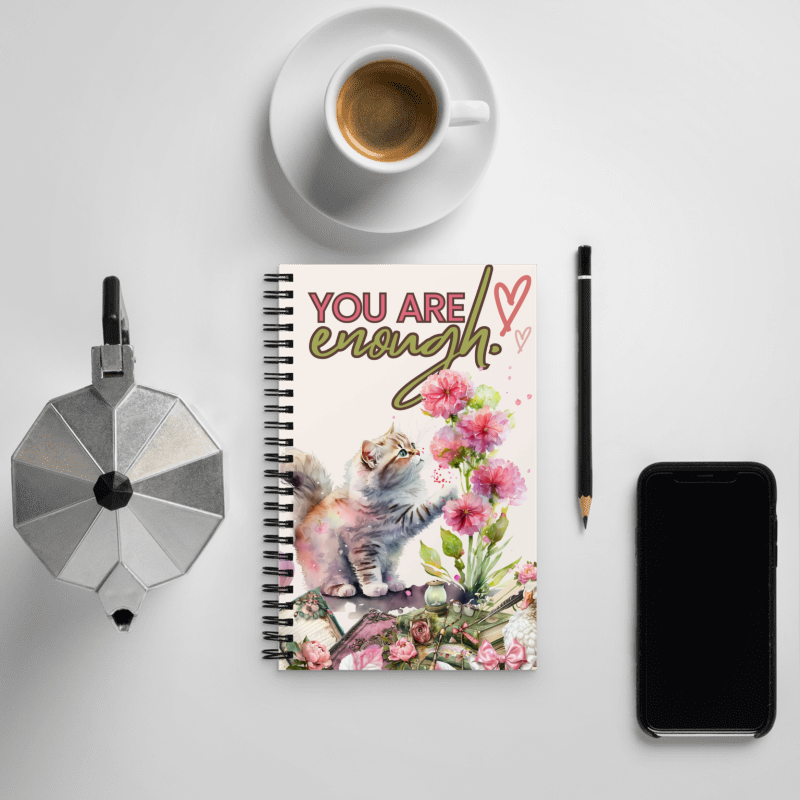 You Are Enough Spiral notebook®