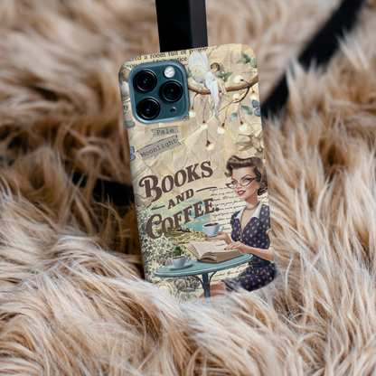 Books & Coffee Phone Case