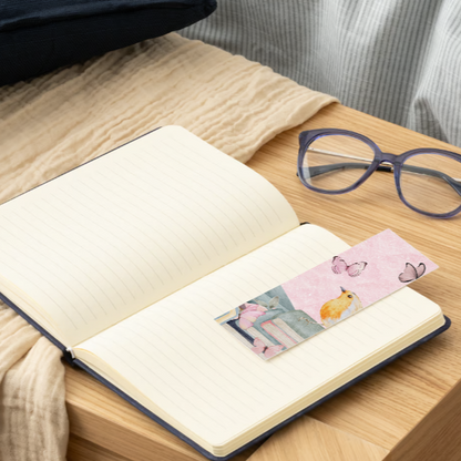 Pink Butterflies Bookmark