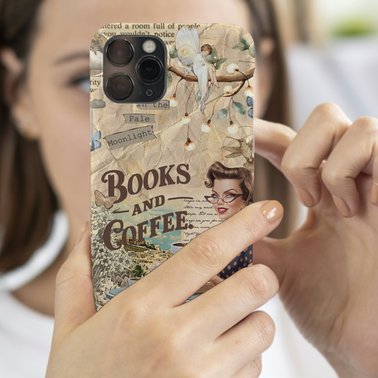 Books & Coffee Phone Case