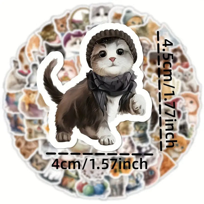 103 Cute Cat Stickers