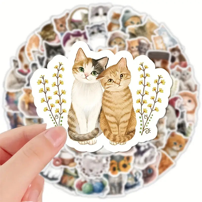 103 Cute Cat Stickers