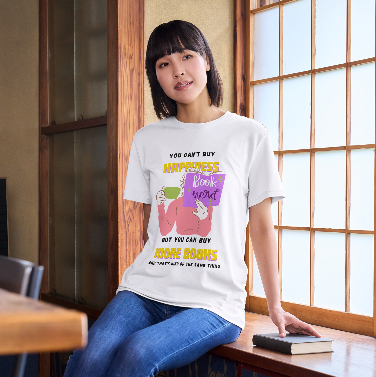 Book Nerd Delight Tee