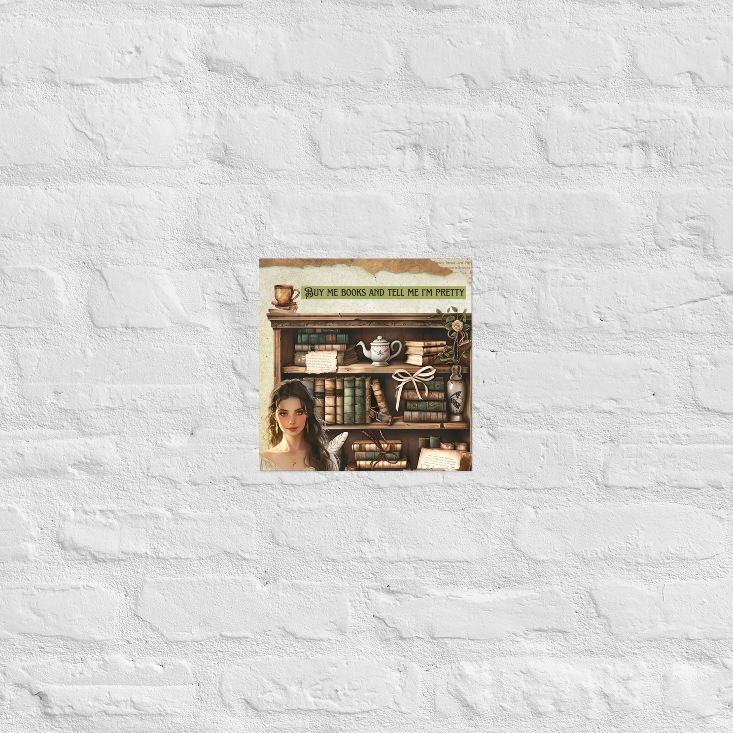 Enchanted Library Art Poster®