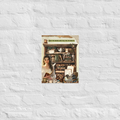 Enchanted Library Art Poster®