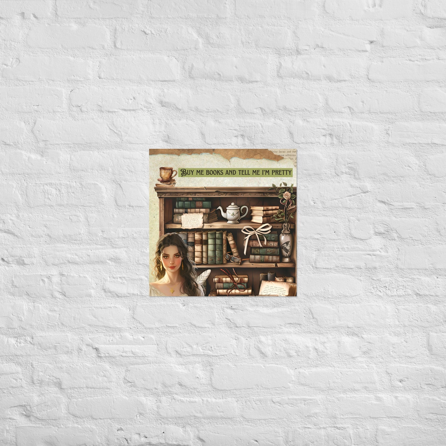 Enchanted Library Art Poster®