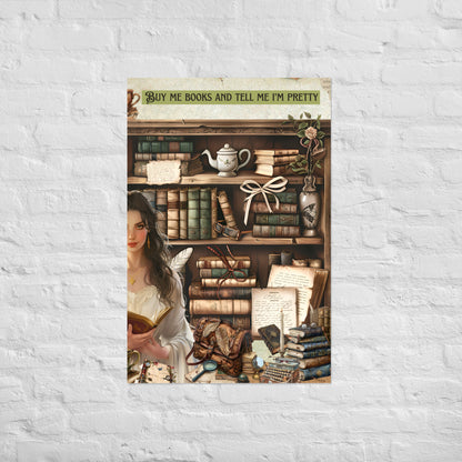 Enchanted Library Art Poster®