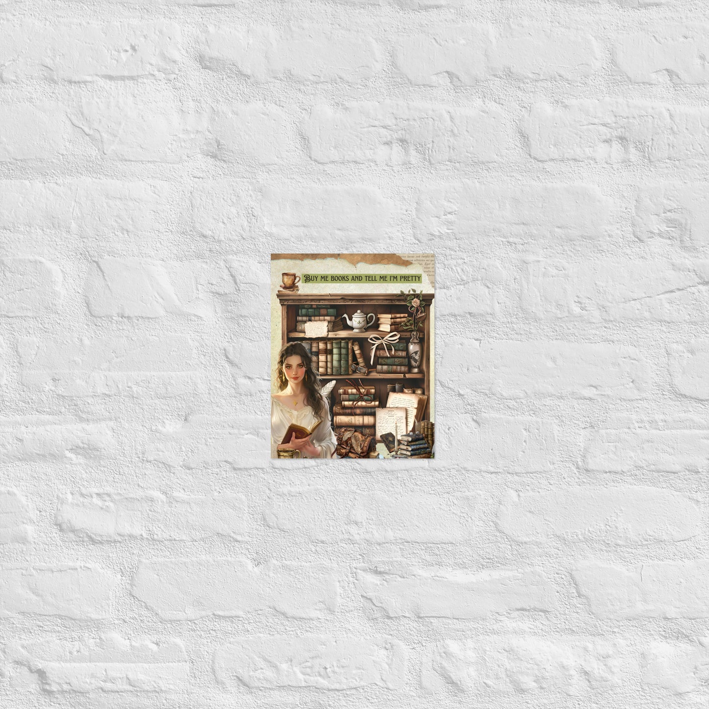 Enchanted Library Art Poster®