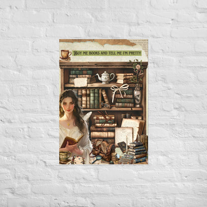 Enchanted Library Art Poster®