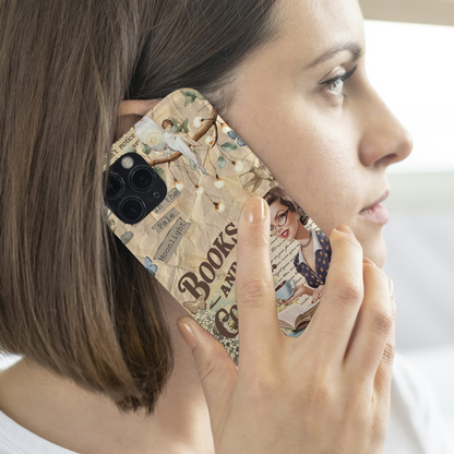 Books & Coffee Phone Case