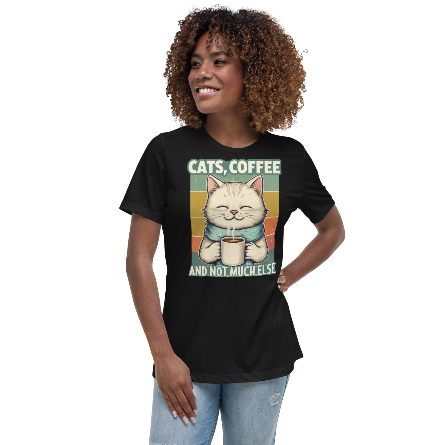 Cats, Coffee, Not Much Else Tee