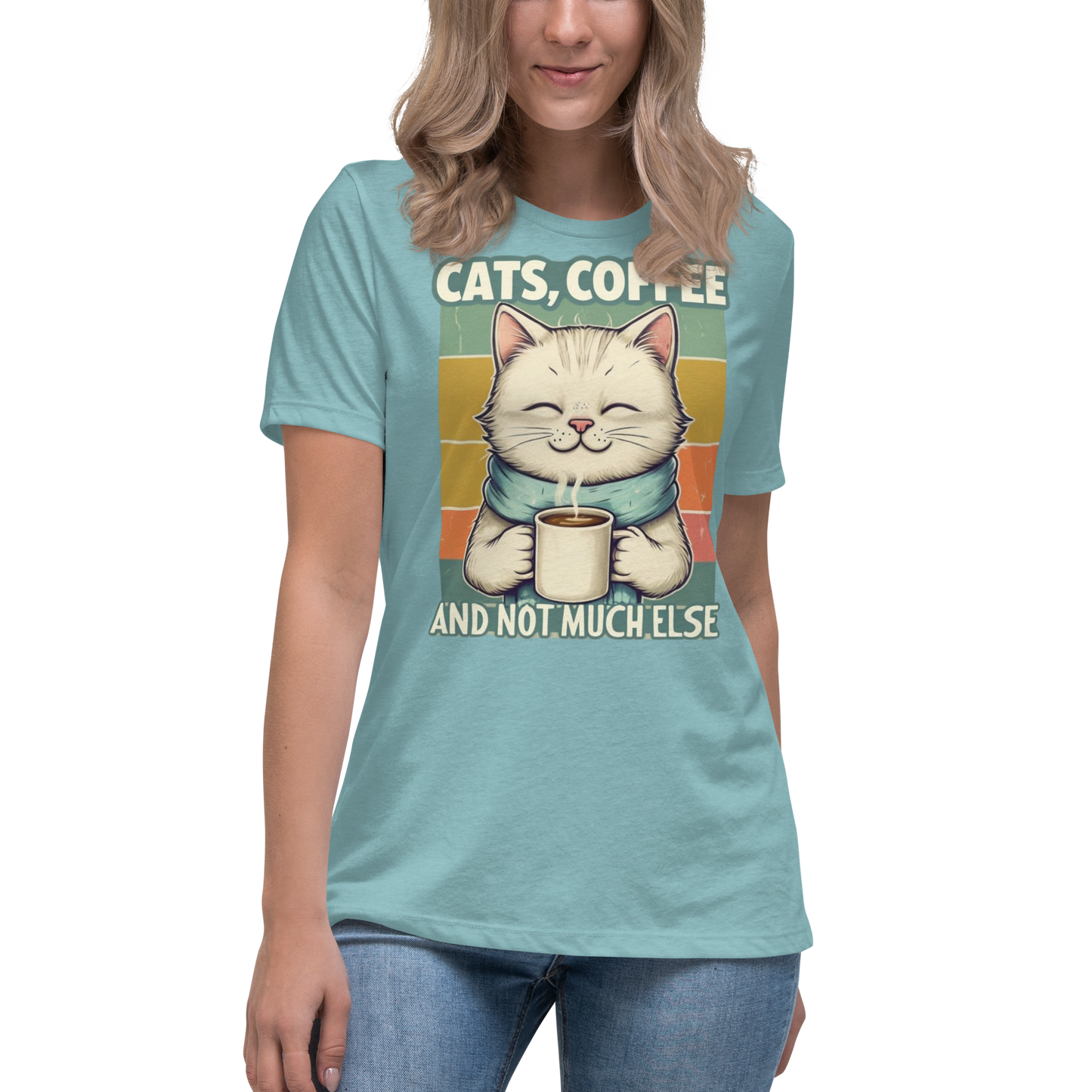 Cats, Coffee, Not Much Else Tee