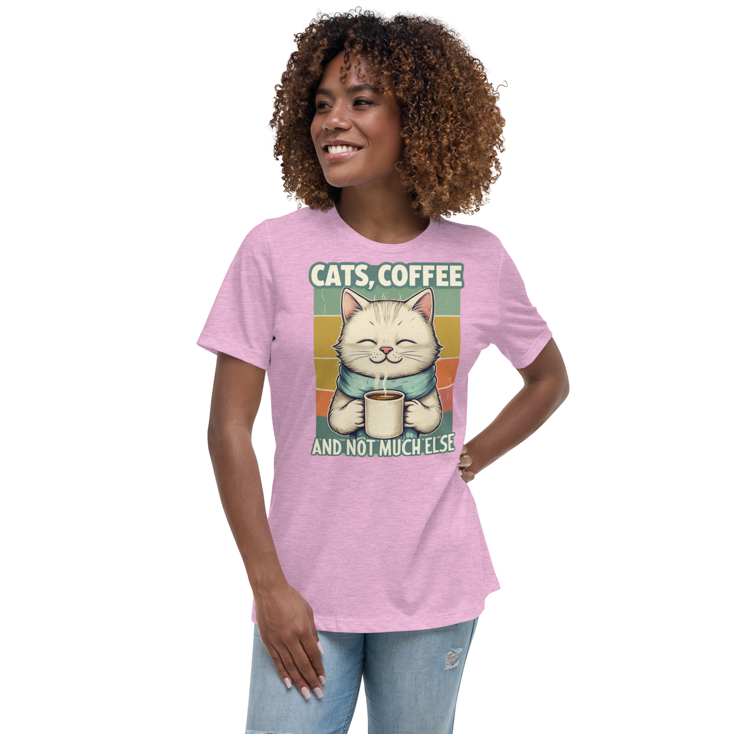 Cats, Coffee, Not Much Else Tee